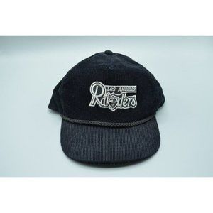 Los Angeles LA Raiders Corduroy Hat Vtg Strapback Ajustable Hat Cap  AmaPro